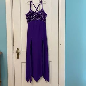 Purple Dance dress